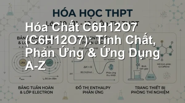 Hóa Chất C6H12O7 (C6H12O7): Tính Chất, Phản Ứng & Ứng Dụng A-Z