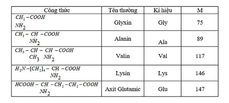 cong-thuc-amino-axit Công thức amino axit