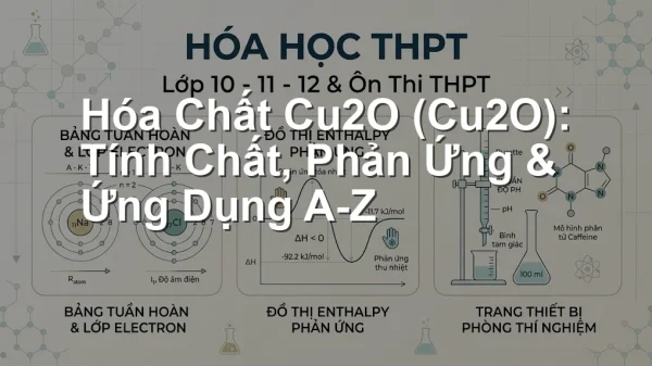 Hóa Chất Cu2O (Cu2O): Tính Chất, Phản Ứng & Ứng Dụng A-Z