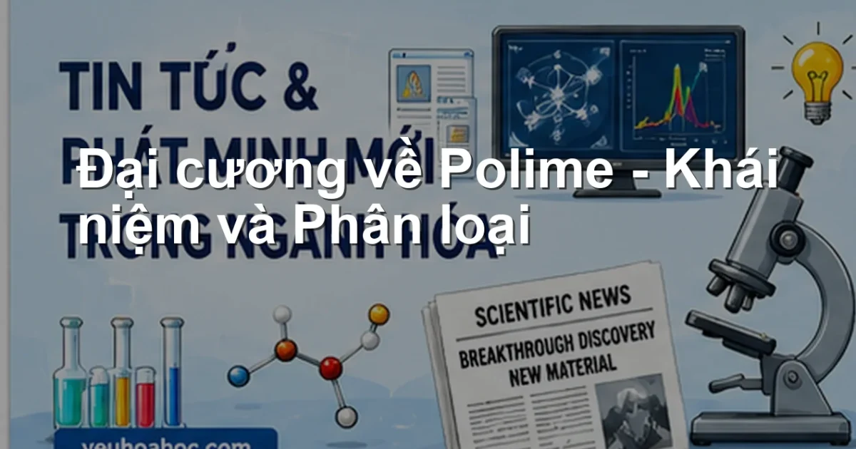 Đại cương về Polime – Khái niệm và Phân loại