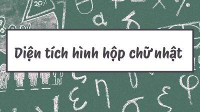 Diện tích, chu vi hình hộp chữ nhật: Công thức chi tiết và ứng dụng