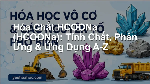 Hóa Chất HCOONa (HCOONa): Tính Chất, Phản Ứng & Ứng Dụng A-Z