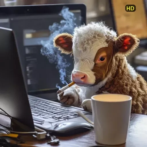 Bò Meme – Ảnh Chế Con Bò Cow Biểu Cảm Hài Hước 🐄 22 Bò đội nón Ba Lan