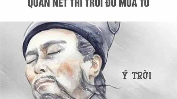 Meme Ý Trời Gia Cát Lượng – Ảnh Chế Khổng Minh Hài 🧙