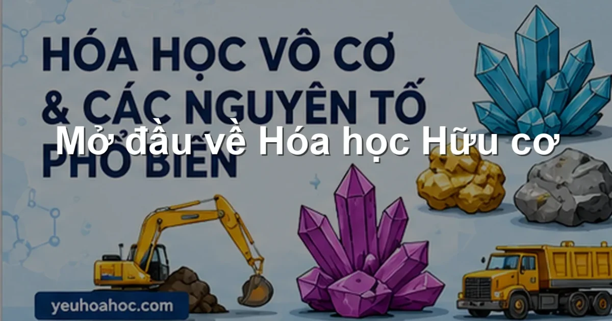 Mở đầu về Hóa học Hữu cơ