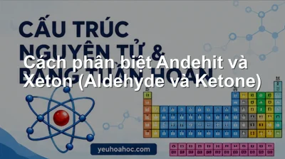 Cách phân biệt Andehit và Xeton (Aldehyde và Ketone)