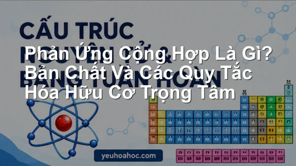 Phản Ứng Cộng Hợp Là Gì? Bản Chất Và Các Quy Tắc Hóa Hữu Cơ Trọng Tâm