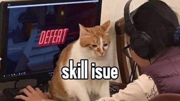 Skill Issue Meme – Ảnh Chế Vấn Đề Kỹ Năng Hài Hước 🎮