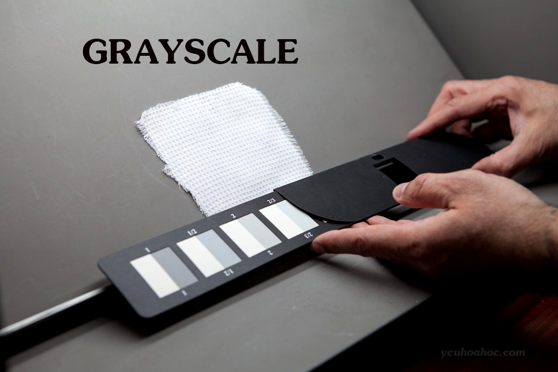 Grayscale trong dệt may là gì? Thước xám Gray scale dùng để làm gì?