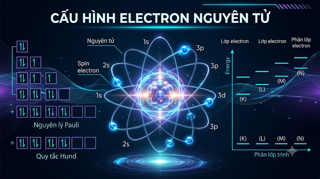 Cấu hình electron nguyên tử 1 Cau Hinh Electron Nguyen Tu