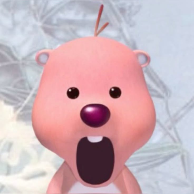 Loopy Meme – Ảnh Chế Hải Ly Hồng Cute Đang Hot 🦫 63 Loopy hài hước nhất
