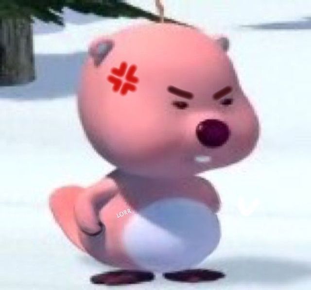 Loopy Meme – Ảnh Chế Hải Ly Hồng Cute Đang Hot 🦫 66 Loopy hồng meme